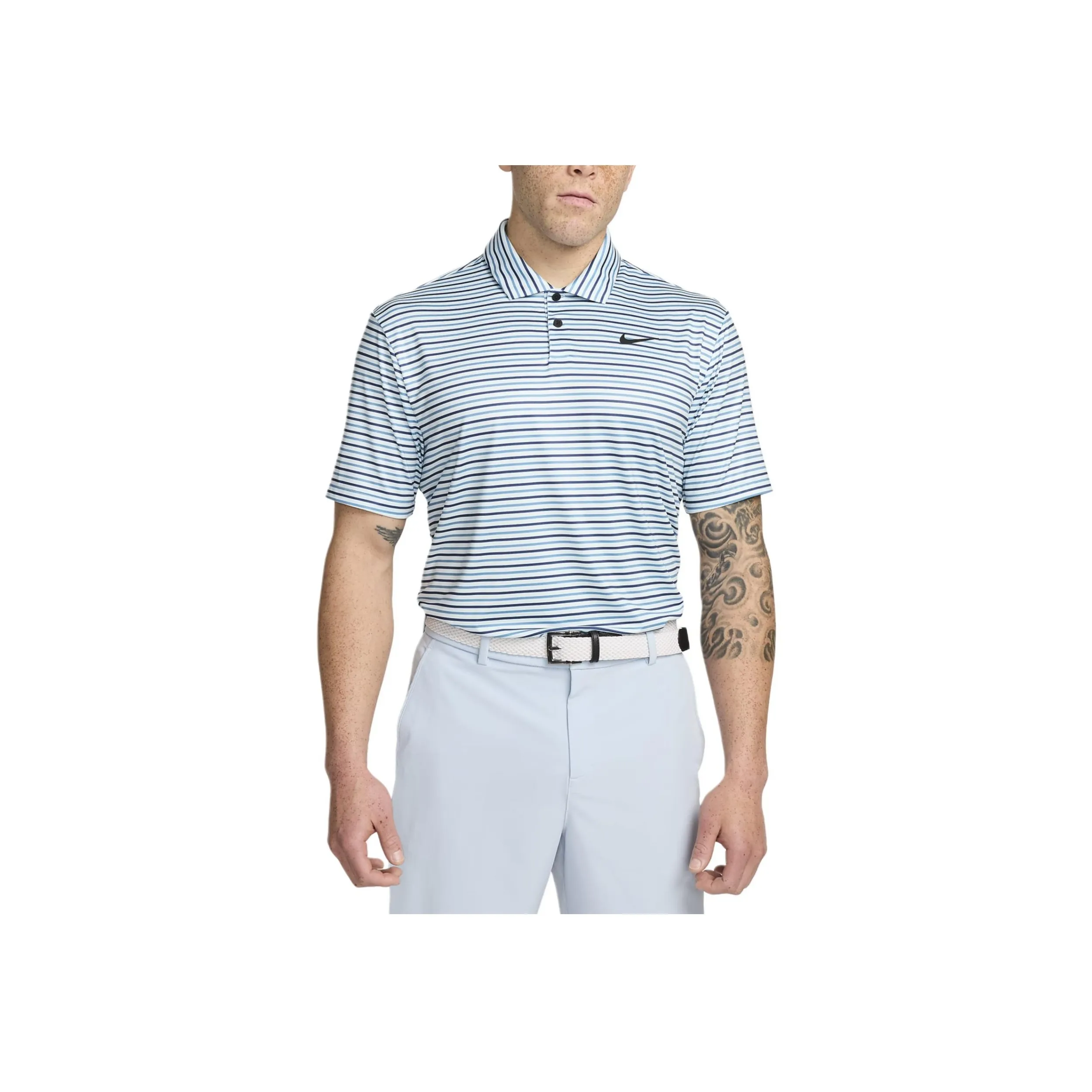 Nike Tour Men's Dri-FIT Striped Golf Polo