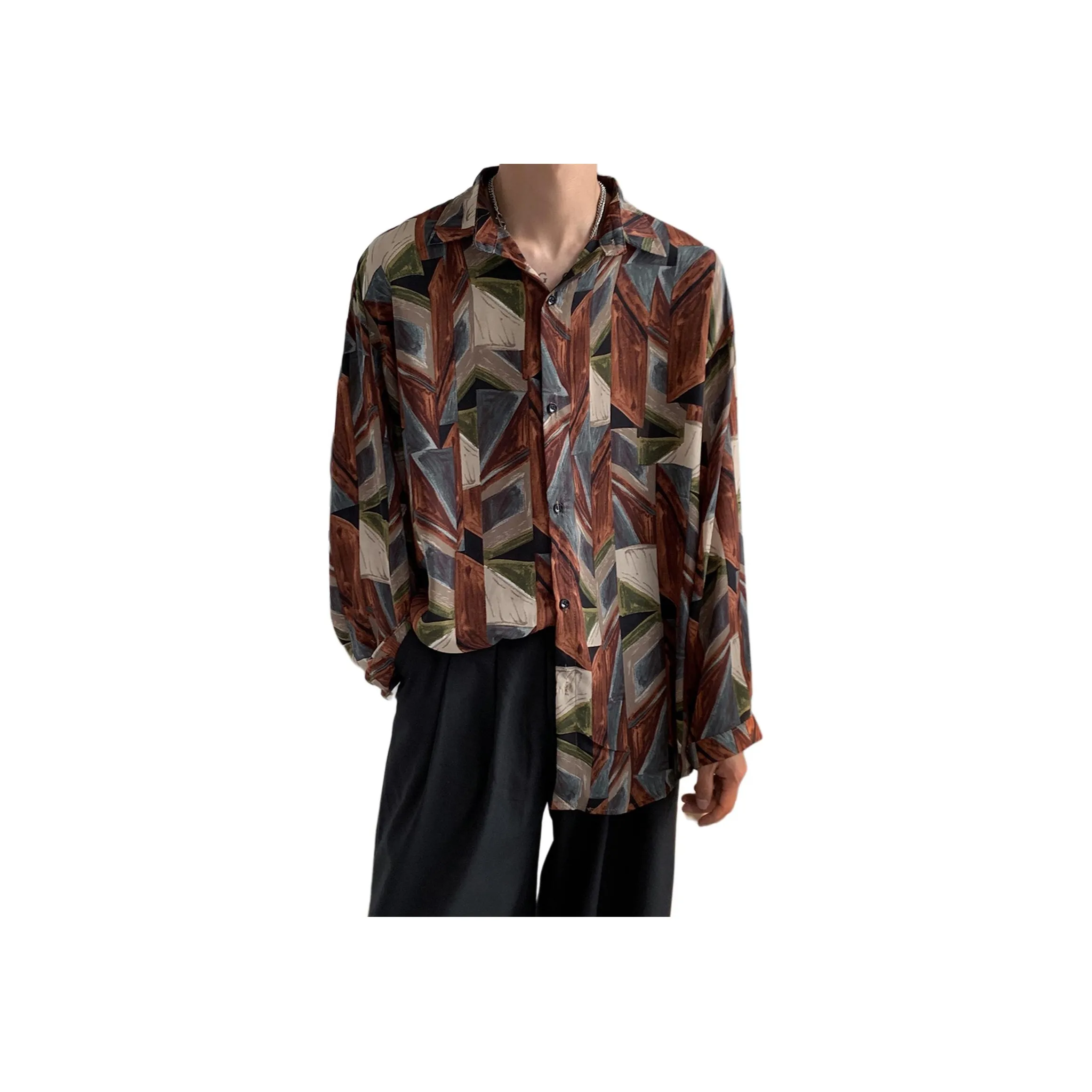PISYPOX Коричневый Унисекс Рубашки