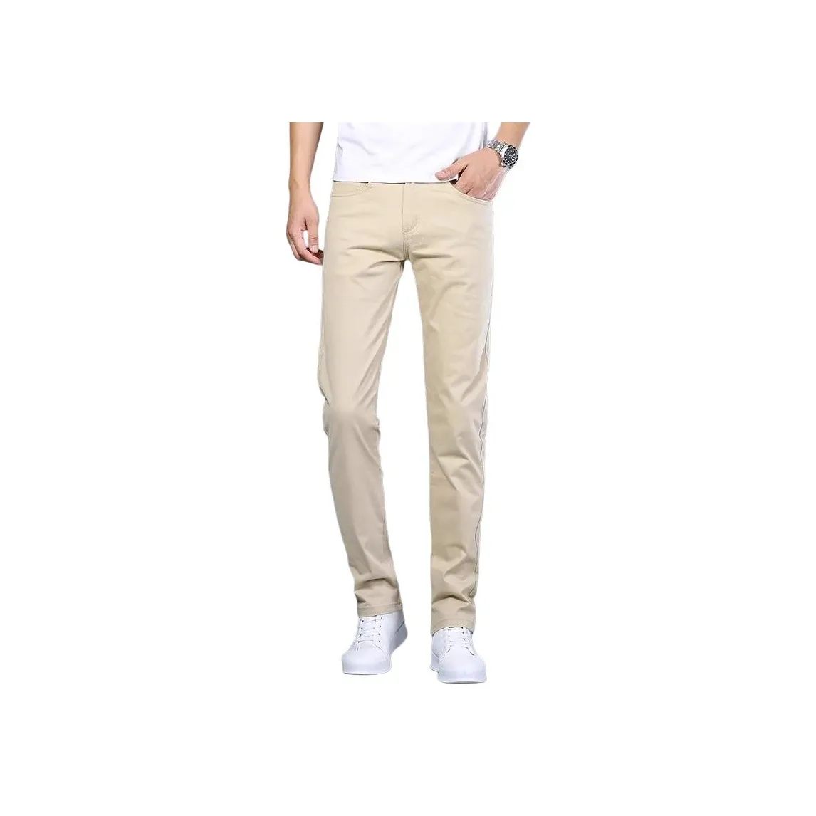 VSSYR Хаки Унисекс Повседневные Штаны