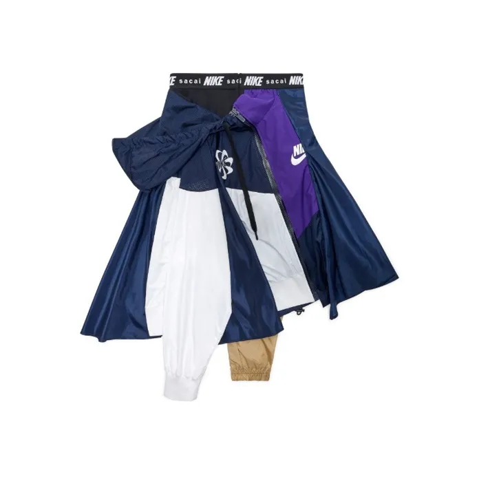 Nike Nikelab X Sacai Kleid Skirt Multicolor