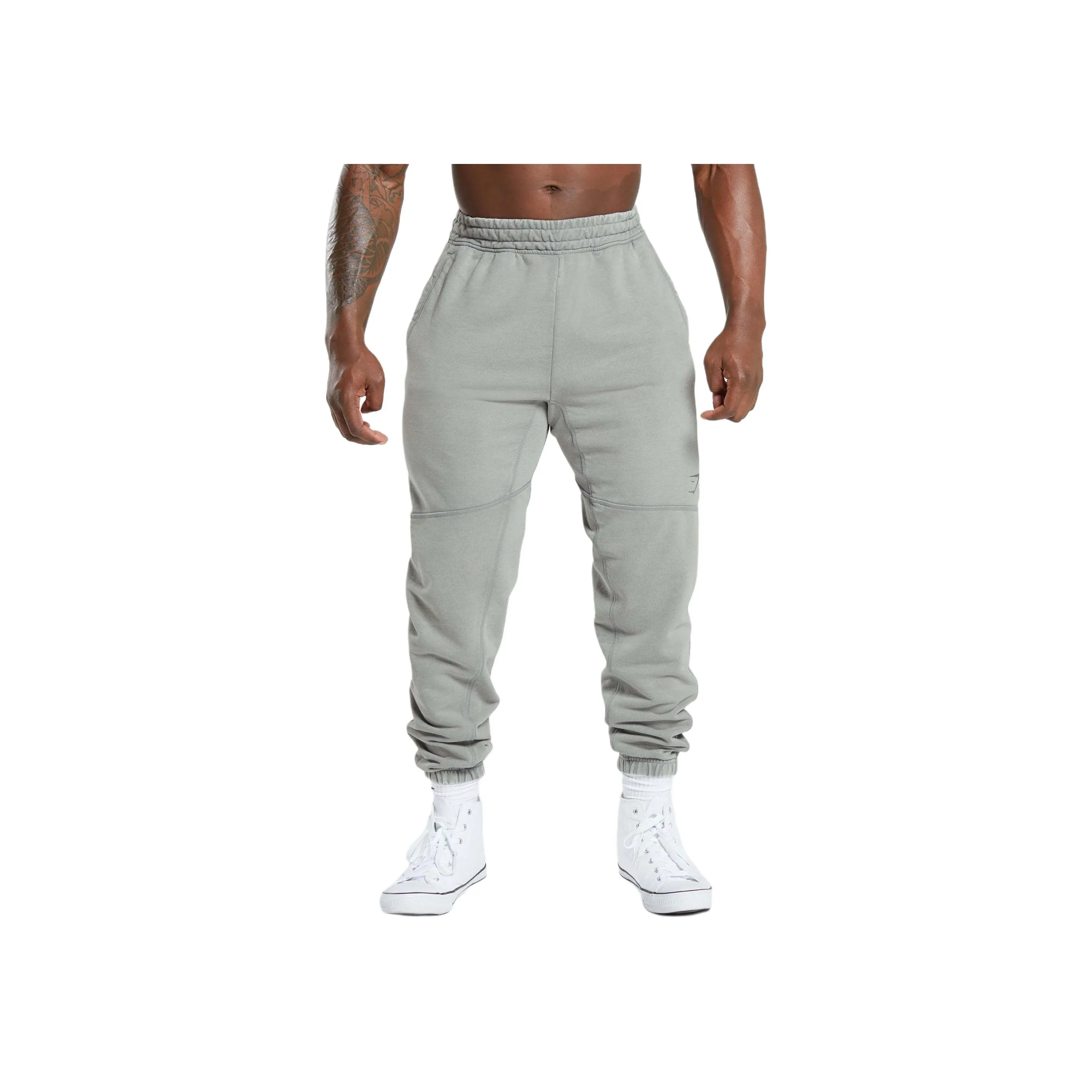 GYMSHARK Heritage Joggers Вязаные тренировочные брюки Мужские Smoke Gray