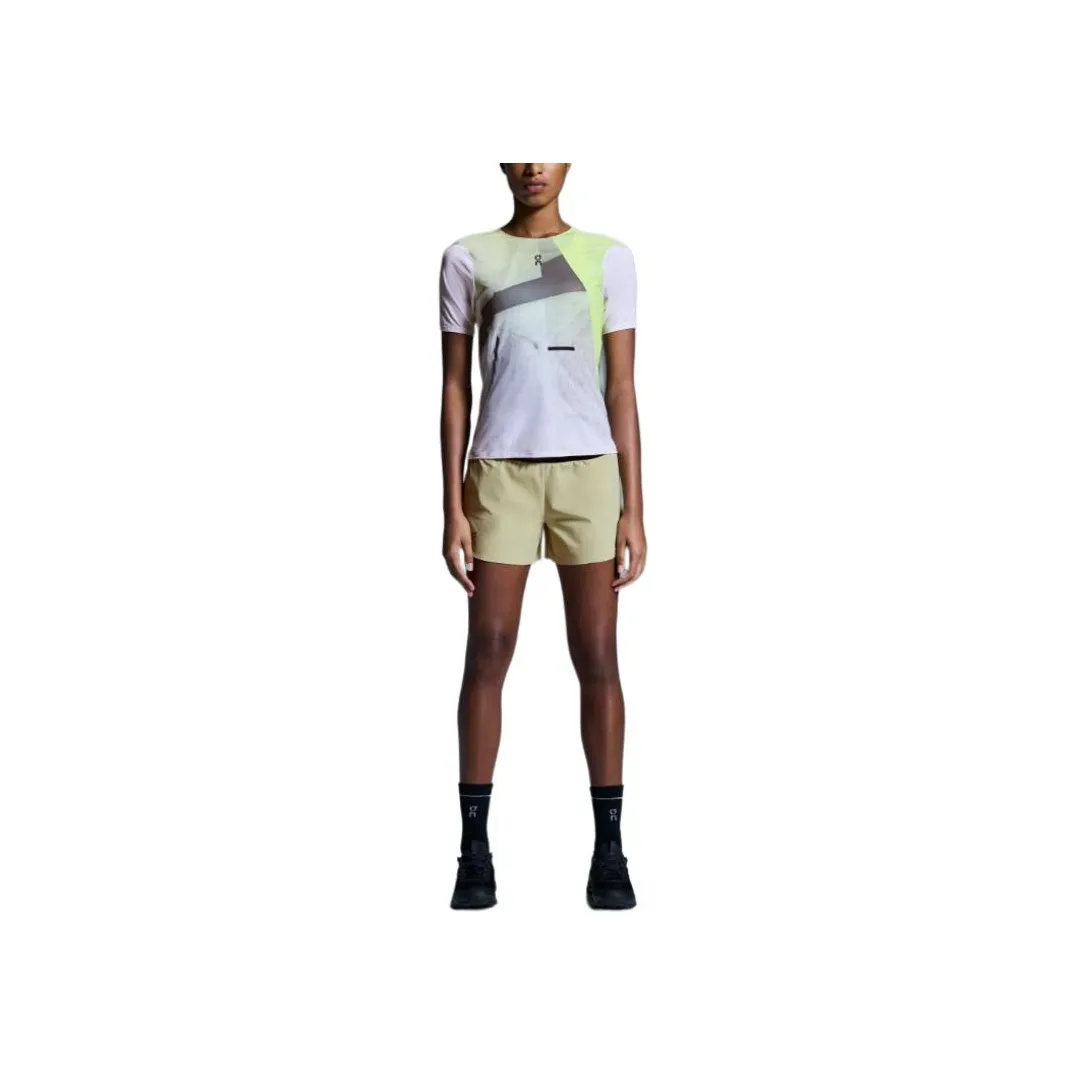On Ultra Shorts Sports Shorts Women's Sour Pea Green