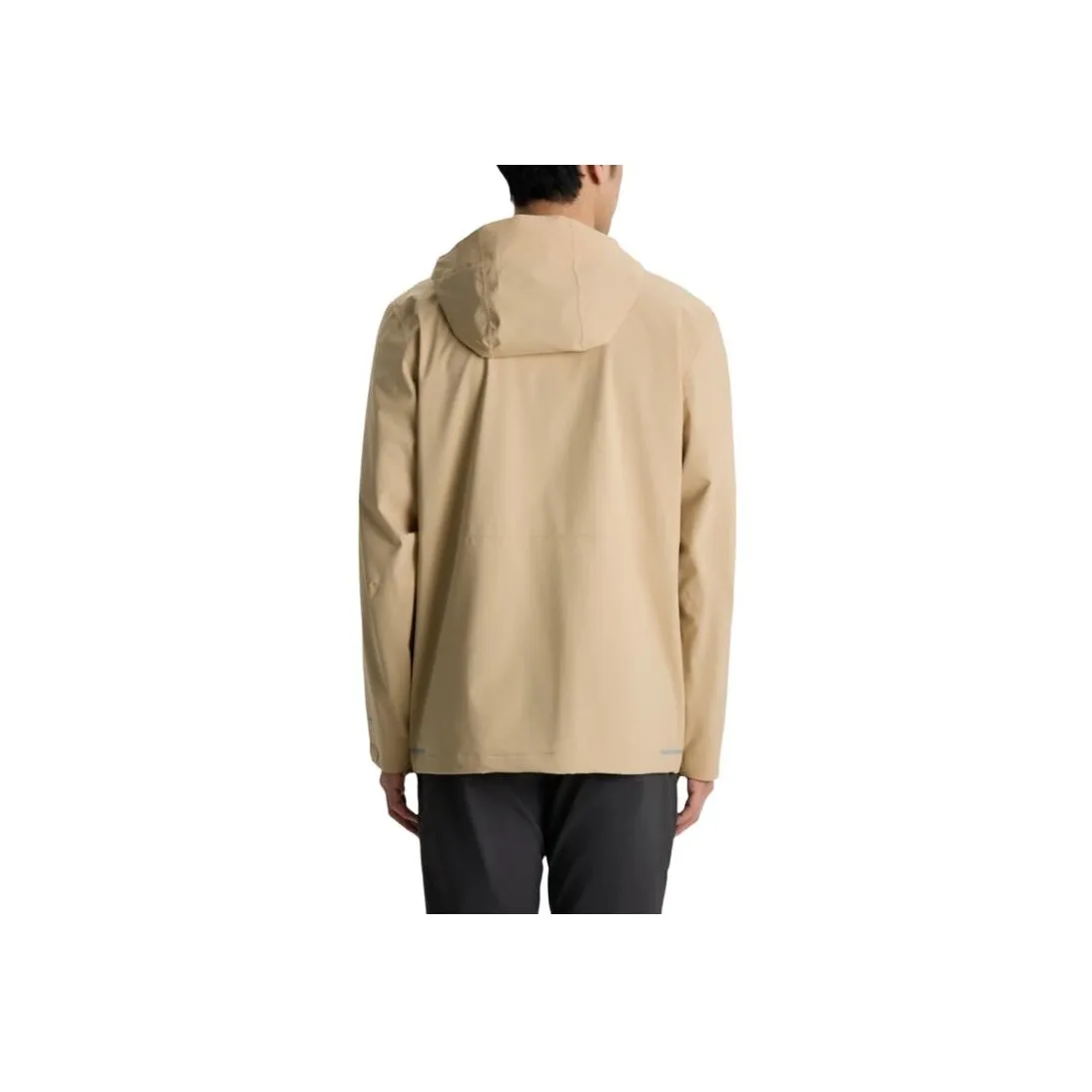 Columbia Hiking Waterproof And Windproof Windbreaker Jacket Men's Khaki