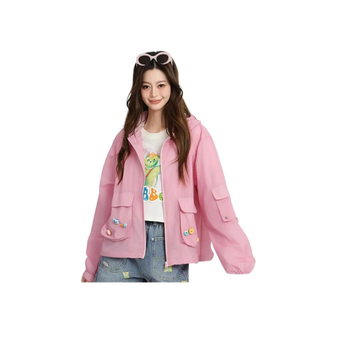 LALABOBO Розовые Женские Куртки