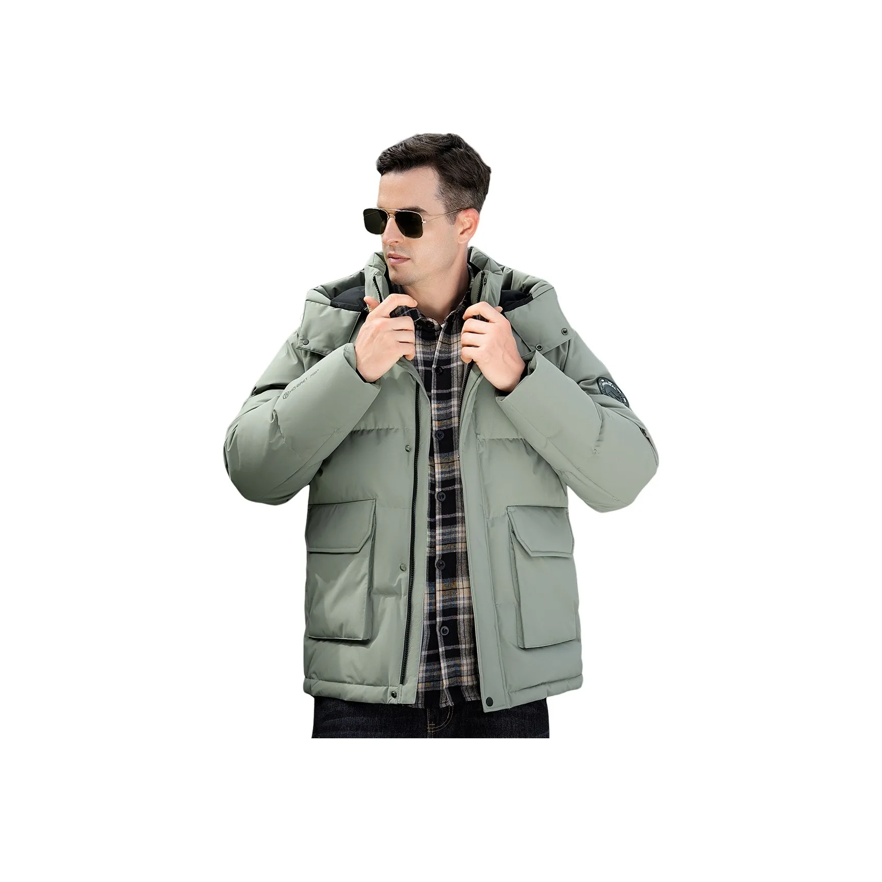 KAISER Puffer Jacket Men's Bean Gray