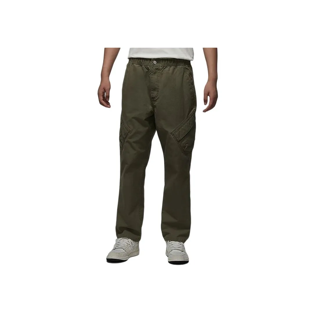 Nike Повседневные брюки Мужские Армейский зеленый