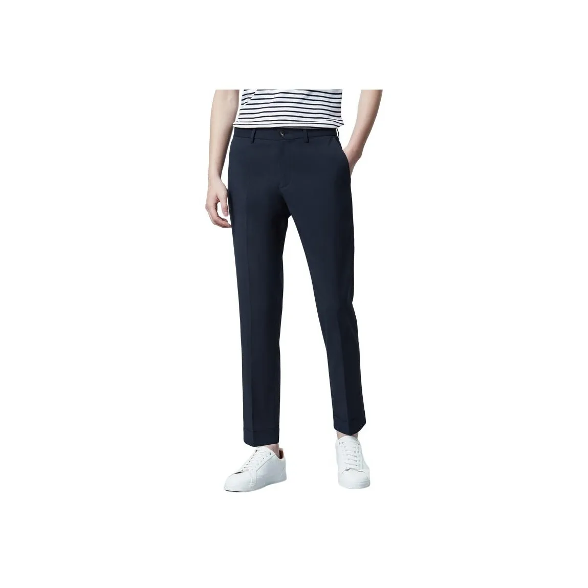 Yiwen Suit Trouser Men's Navy Blue