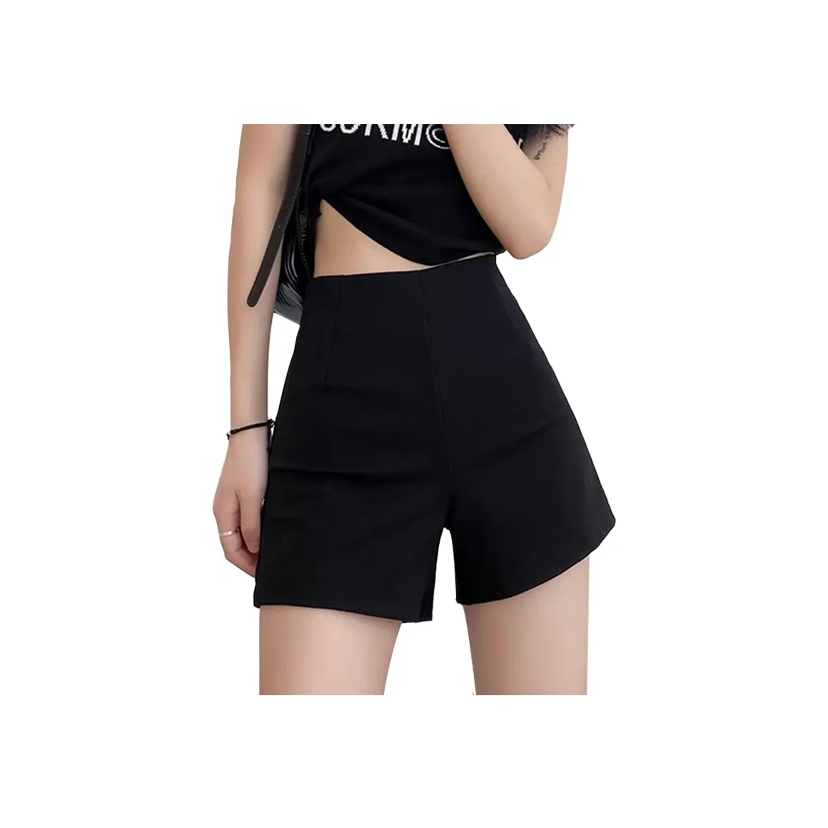 Ya Sheep People Повседневные шорты Женские Черные