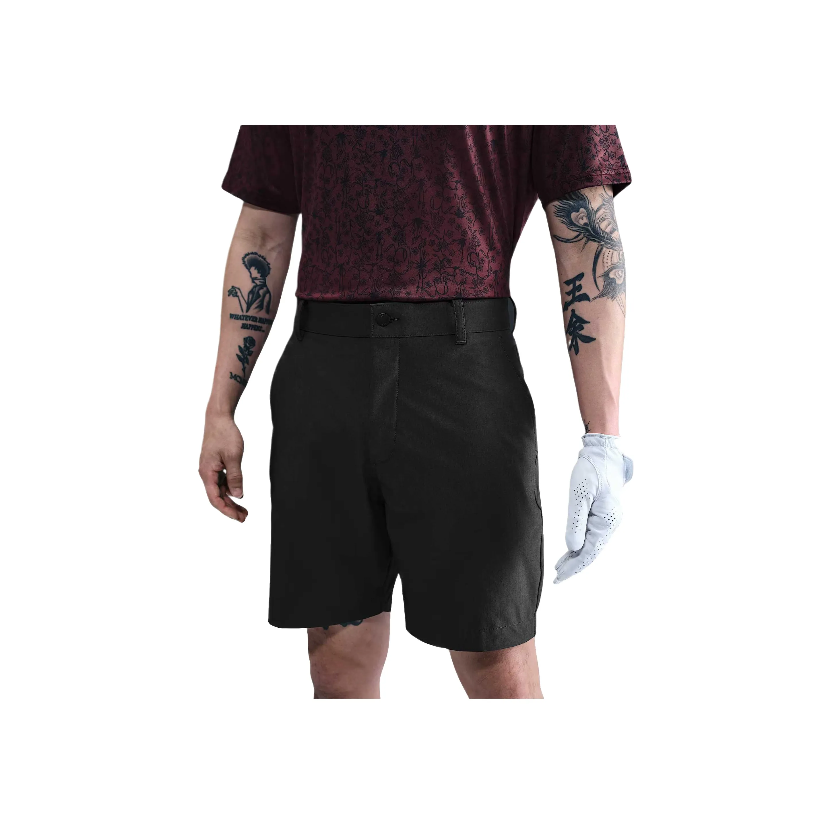 Nike Dri Fit SS25 Golf Clothing Men's Black