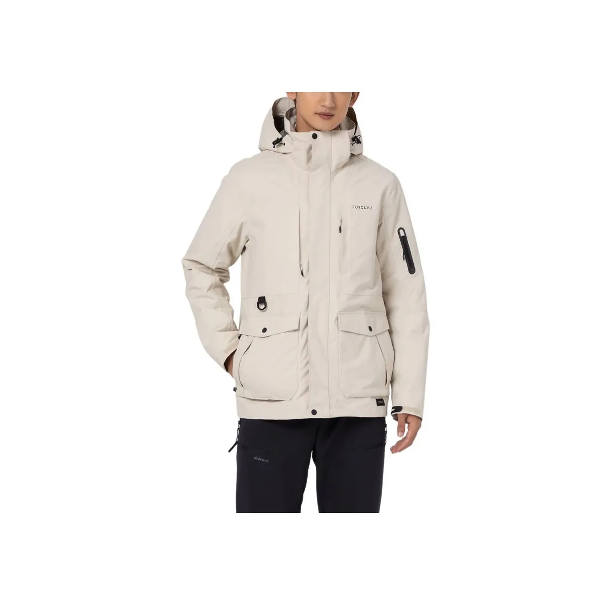 DECATHLON Поход Водонепроницаемый и Ветрозащитный для Сохранения тепла Ветровка Мужская