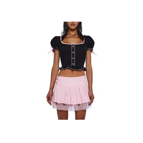 Dolls Kill MULTI/Многоцветный Женские Короткие Топы