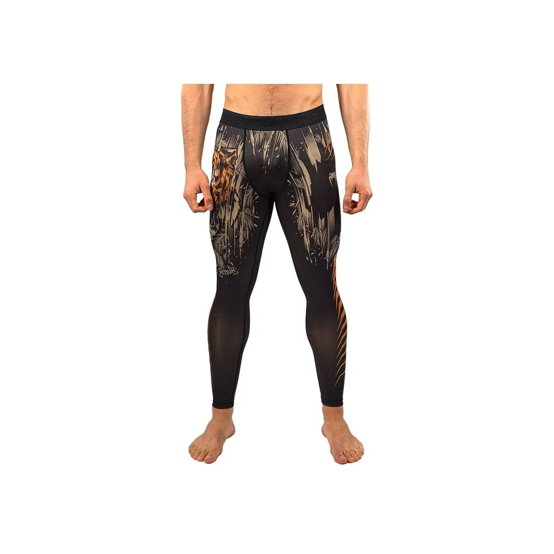 VENUM Sports Pants Men's Black/Fluorescent Orange
