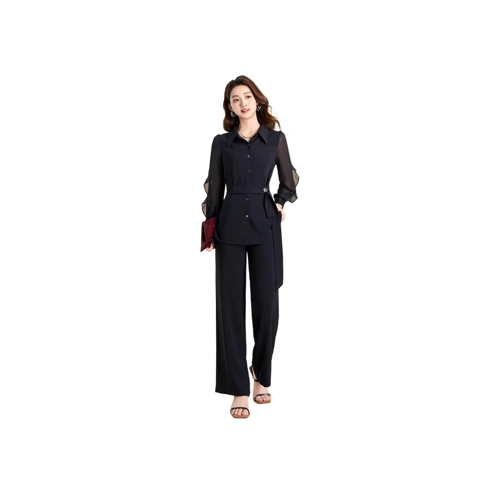 Mylan Casual Suit Women's Navy Blue