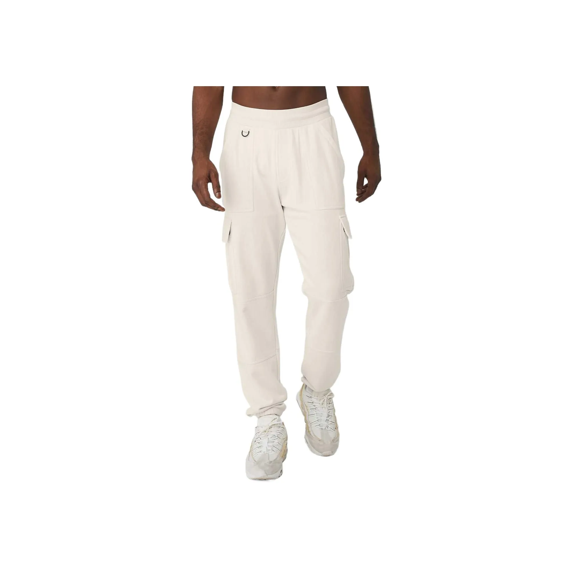 Alo Yoga Highline Casual Pants Men's Bone White