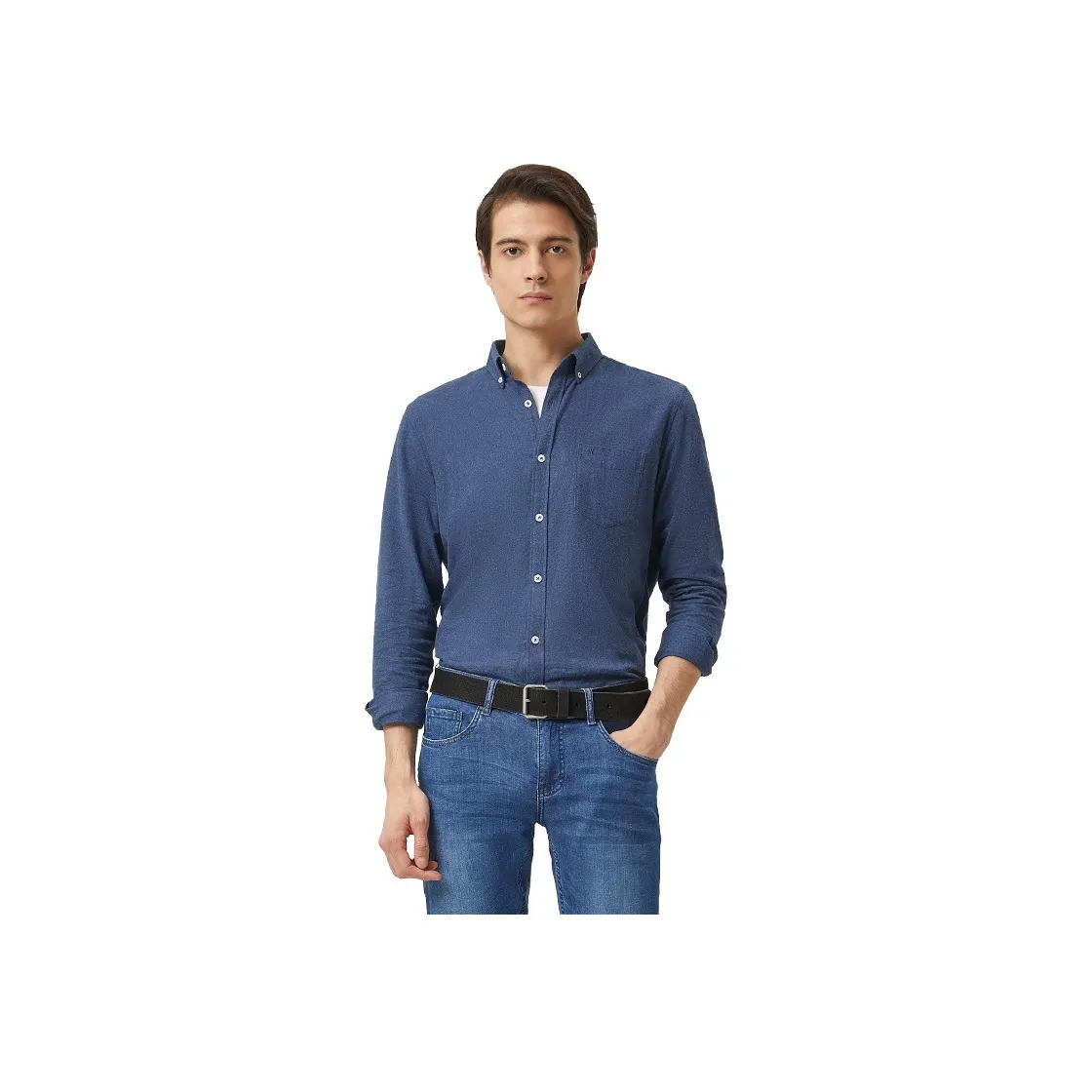 DANIEL HECHTER Shirts Men's Royal Blue