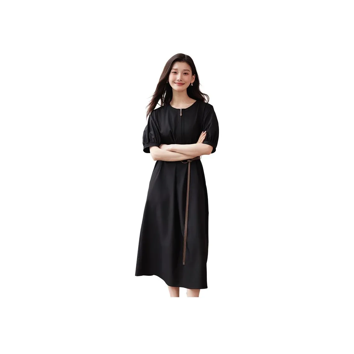 Yi Mengyuan Short Sleeved Dress Women's