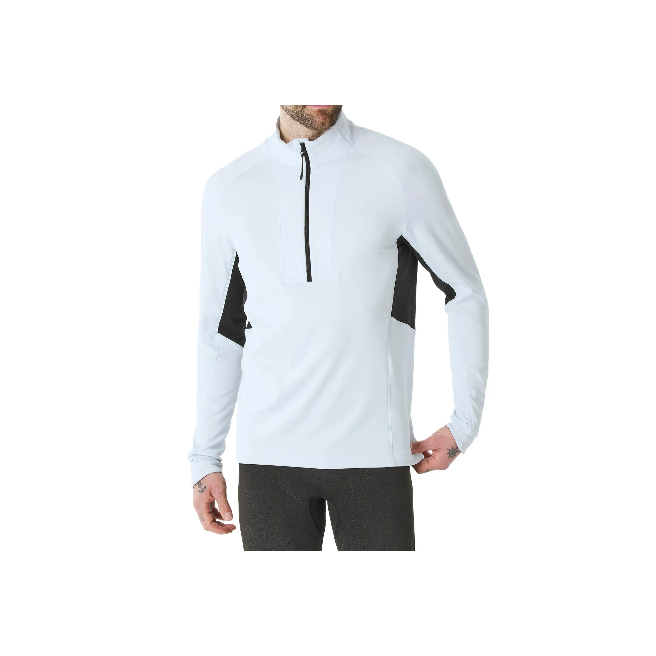 DECATHLON Спортивное термобелье мужское цвет светлый нефрит каменный цвет