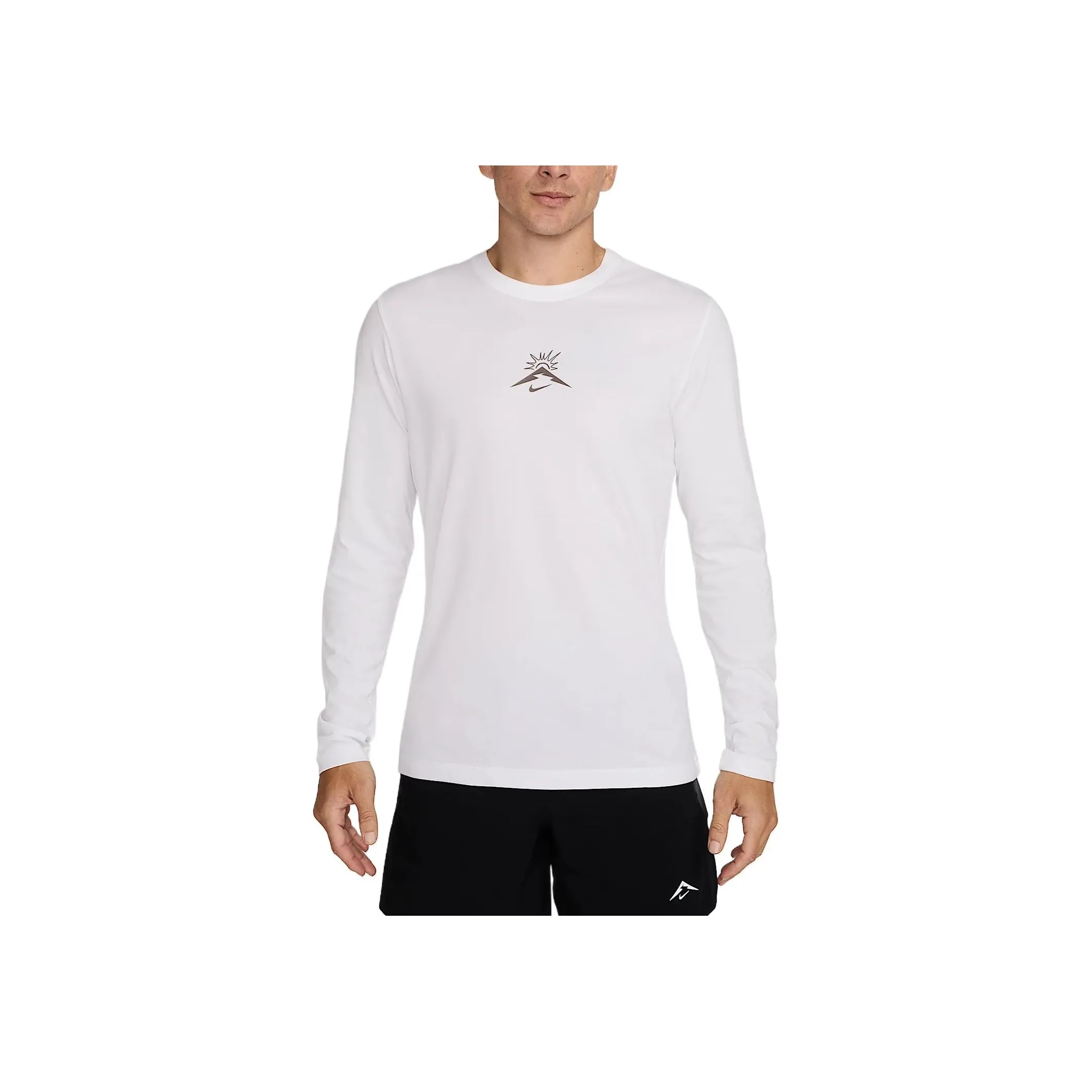 Nike Trail Men's Dri FIT Long Sleeve Running T Shirt