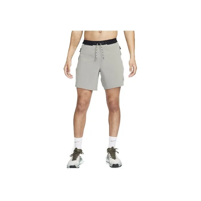 Nike Trail Second Sunrise Dri-Fit 7' Brief-Lined Running Shorts Sports Shorts Men's Gray