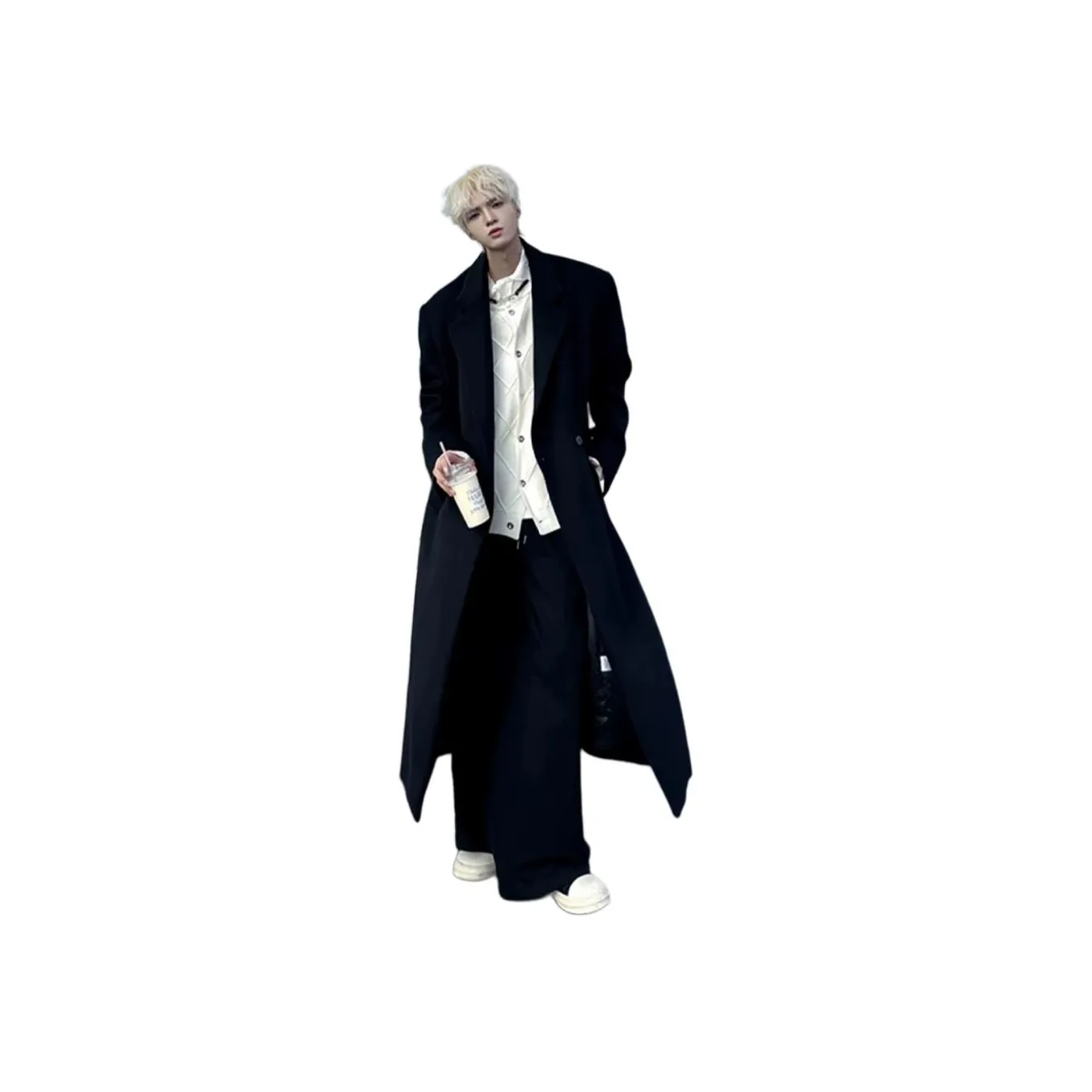 RVANGUARD Черное Унисекс Пальто