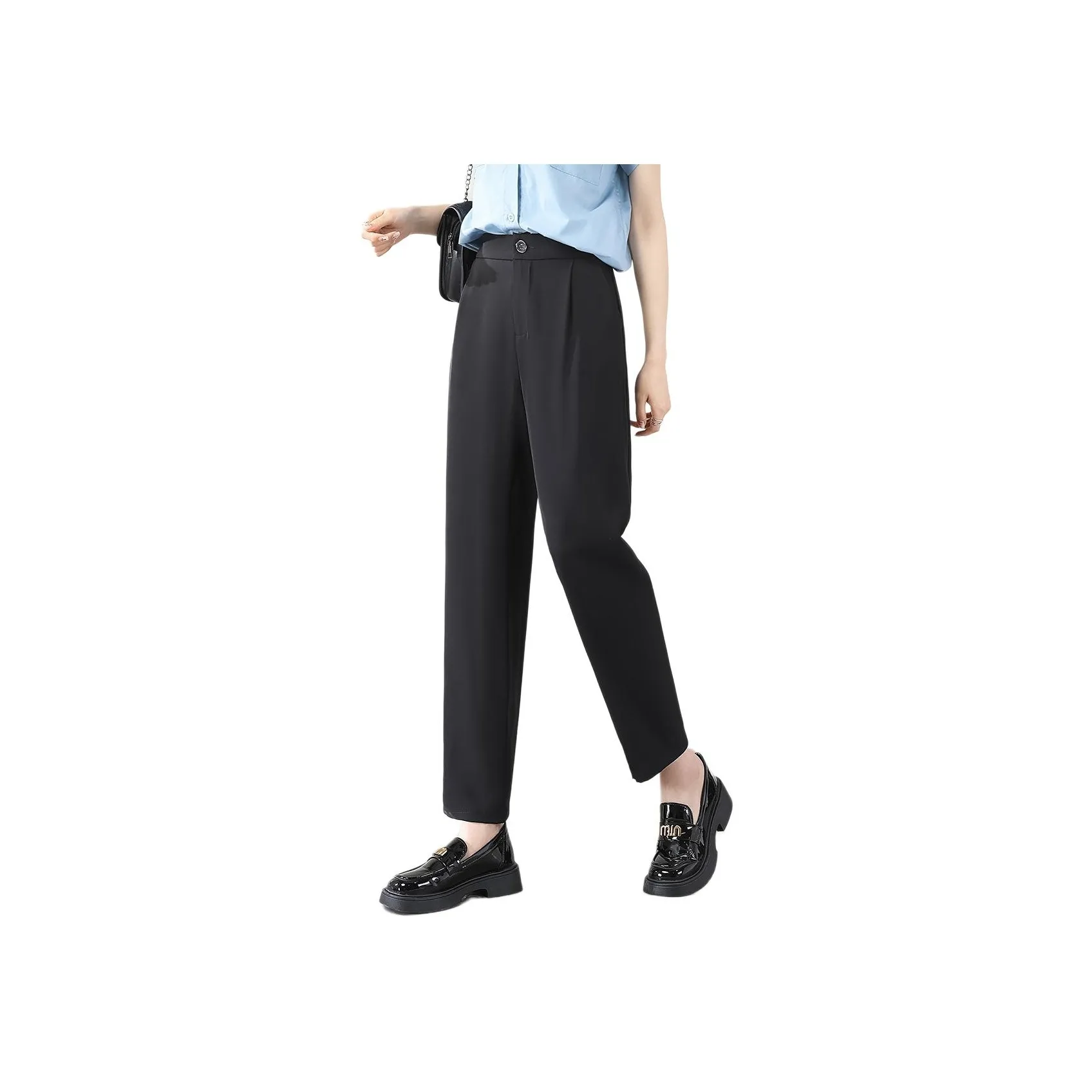 BALENO Черные Женские Повседневные Штаны