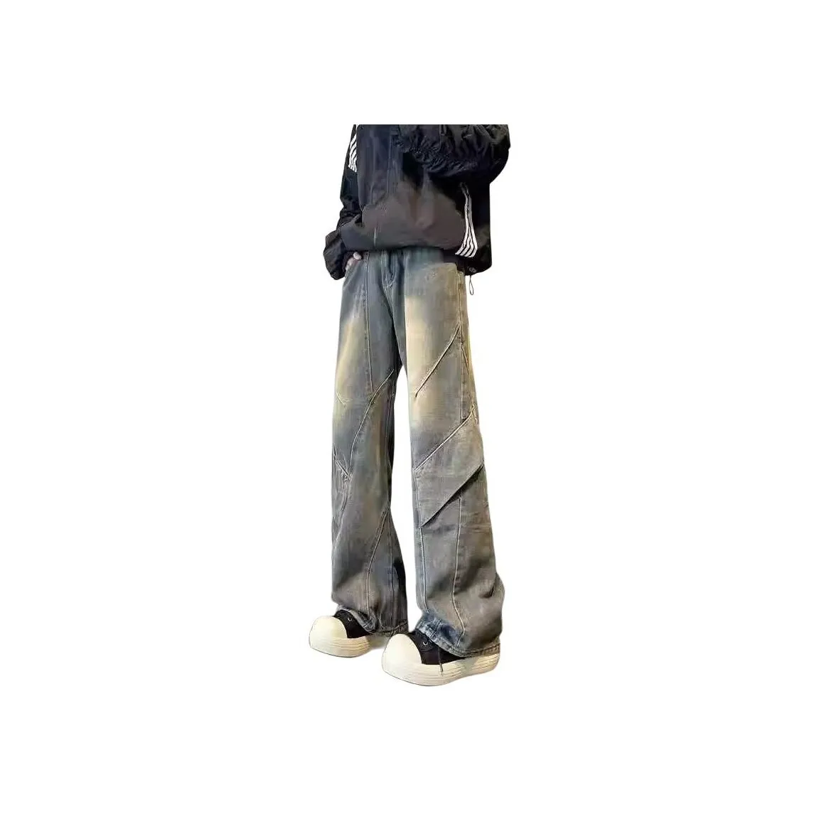 DABAISHA Jeans Unisex Blue