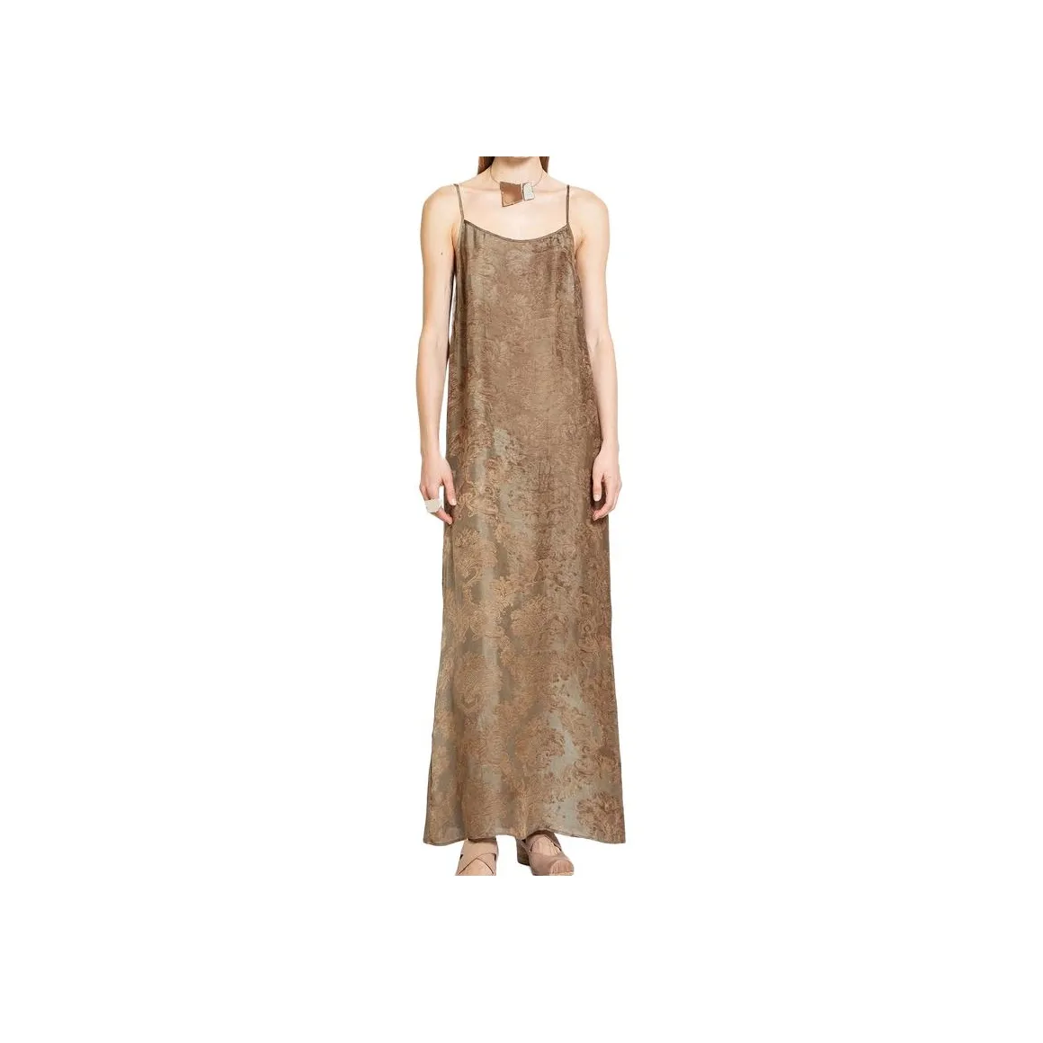 UMA WANG Anaya Sleeveless Midi Dress