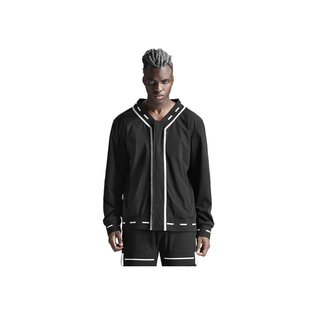 NORVINCY Французская роскошь низкий воротник куртка унисекс черный