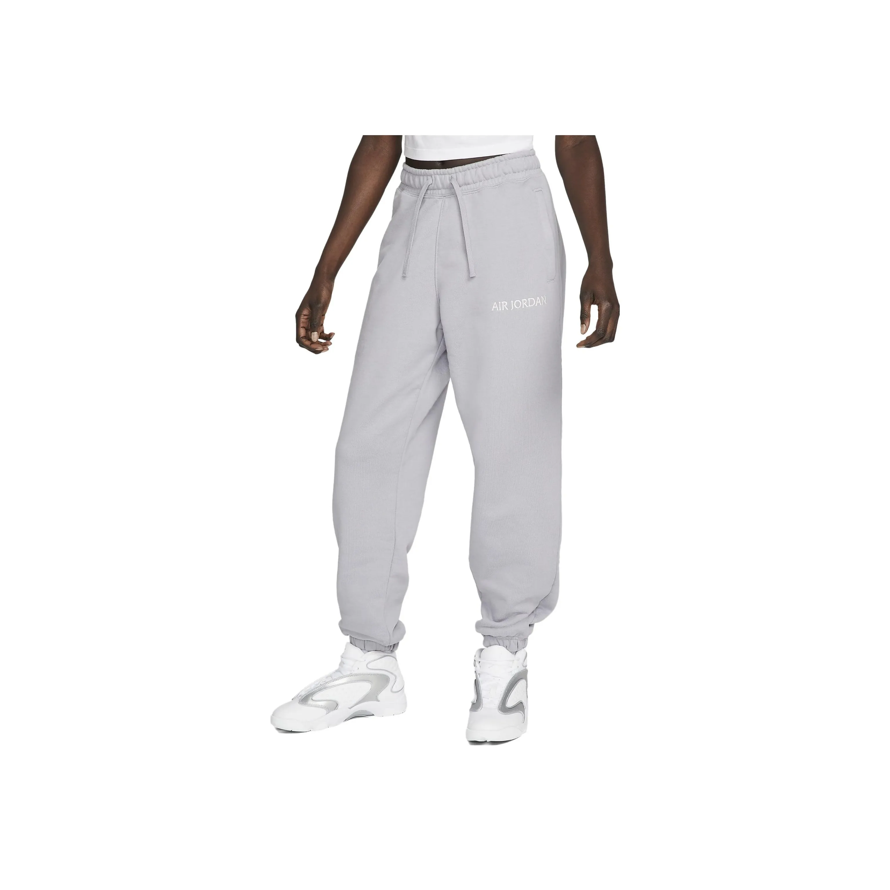 Jordan Knitted Sweatpants Women's Light Steel Gray