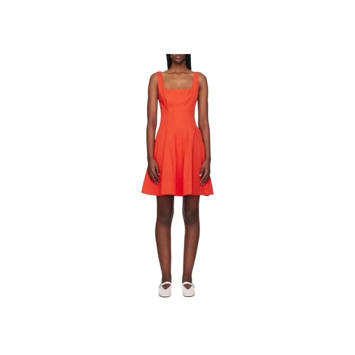 Staud Wells Midi Dress