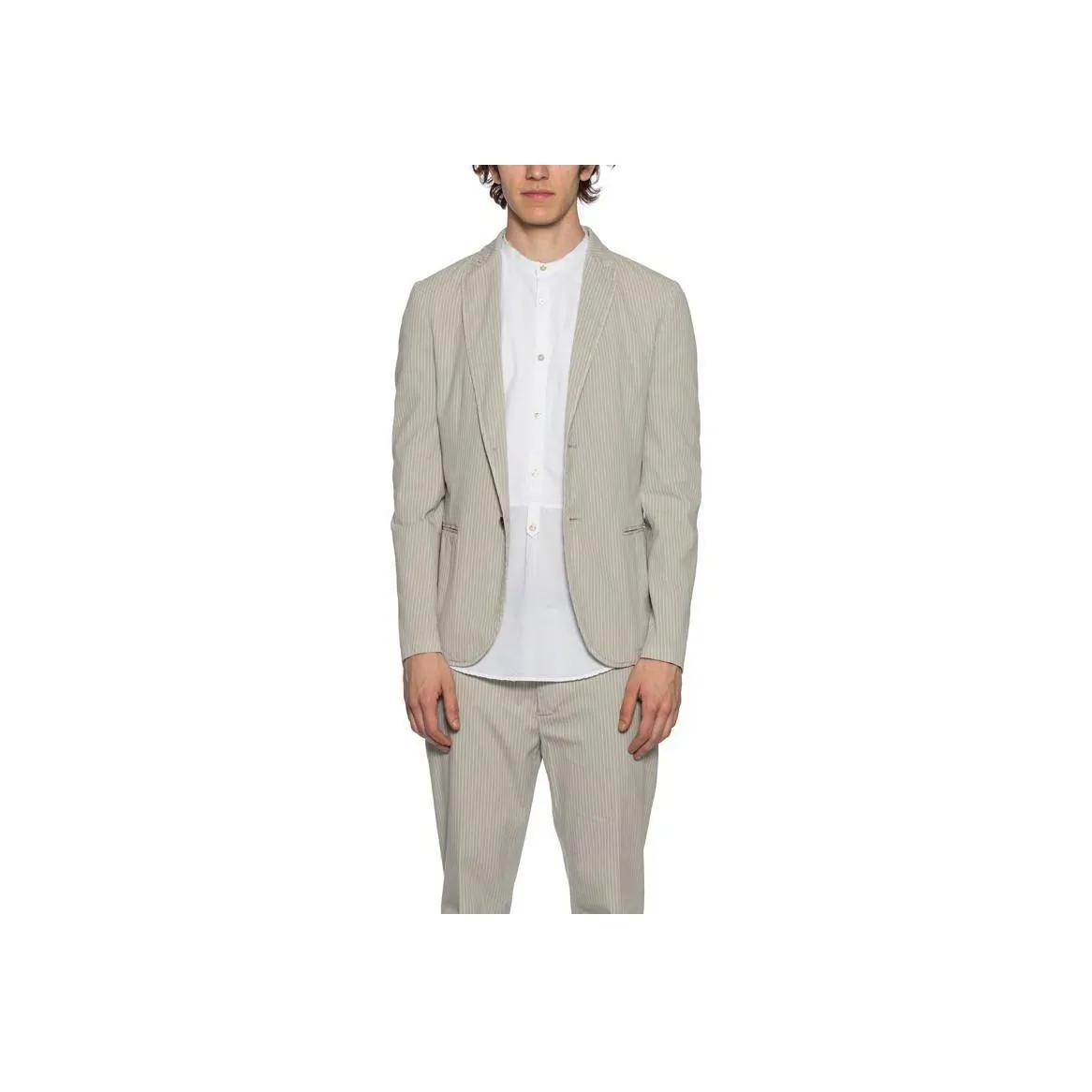 DANIELE ALESSANDRINI Business Suit Men's Beige