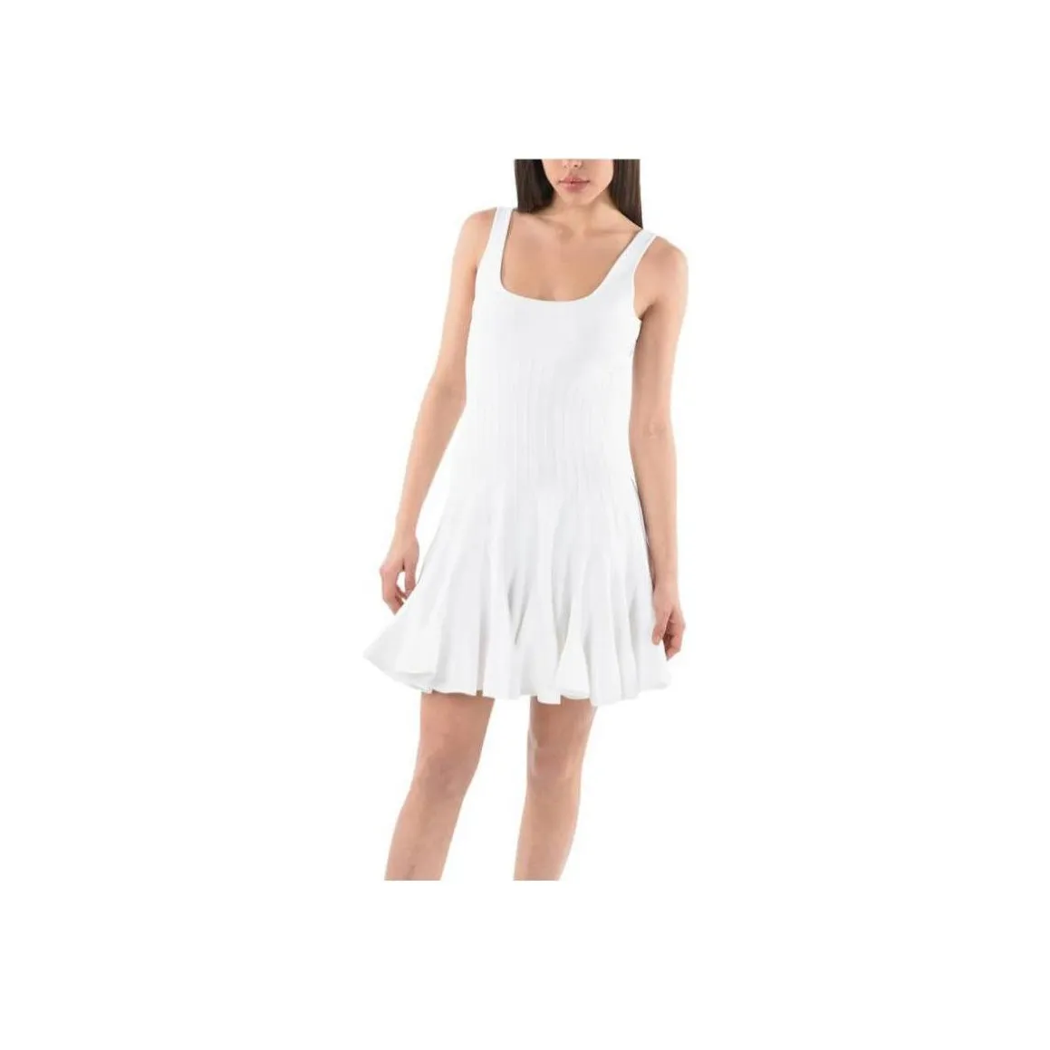 Alexander McQueen Slip Dress Women's White