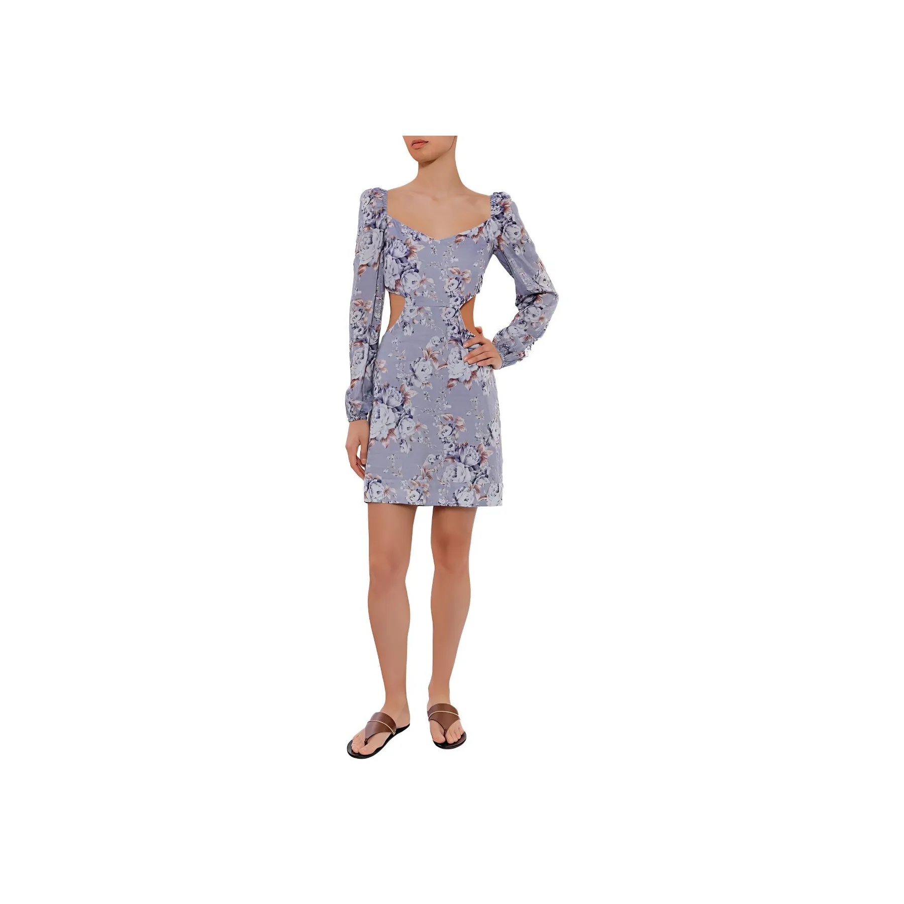 MC2 SAINT BARTHELEMY Long Sleeved Dress Women's Purple