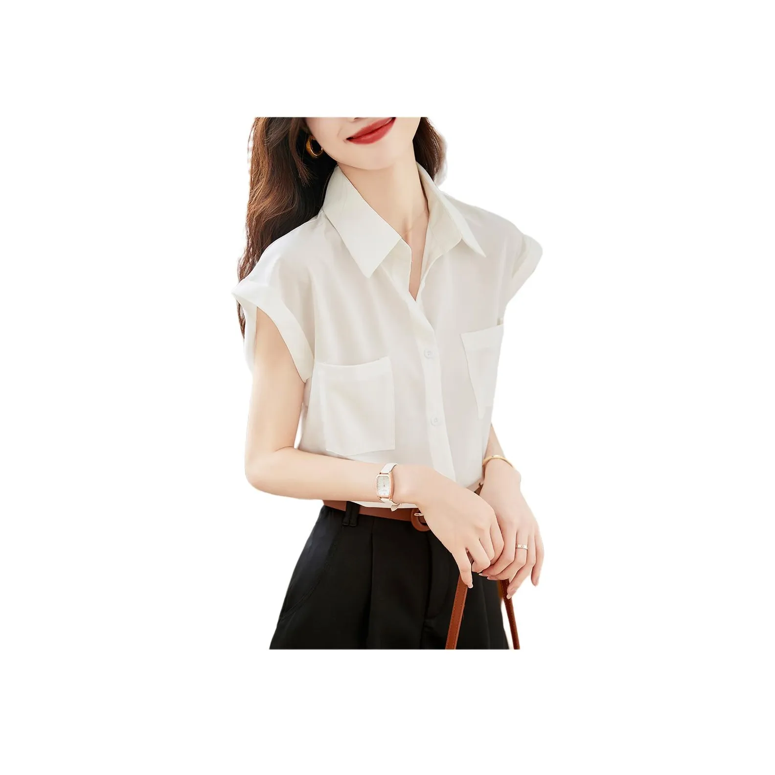 TERRE BLEUE Shirt Matching Set Women's