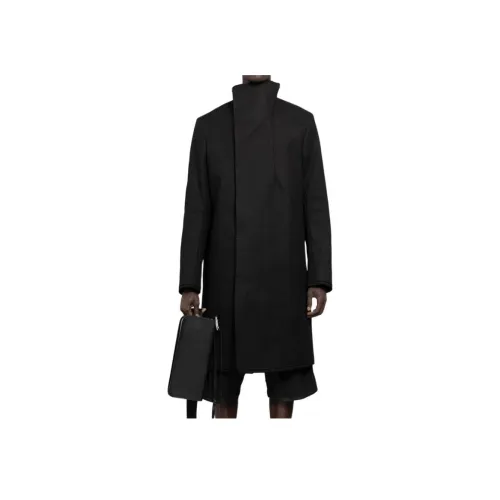 BORIS BIDJAN SABERI Черный Мужской Тренч