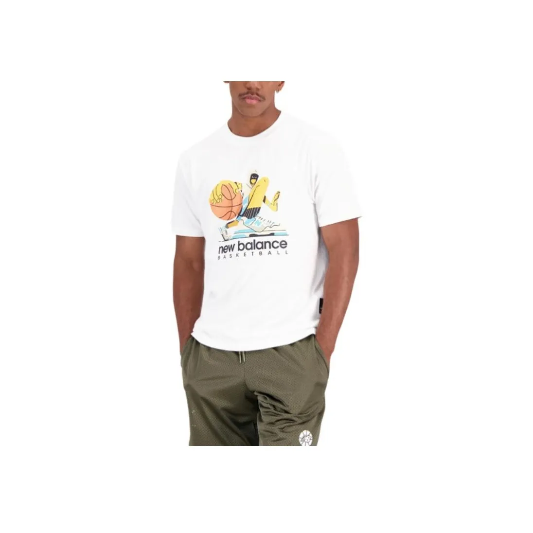 New Balance T Shirt Men's White