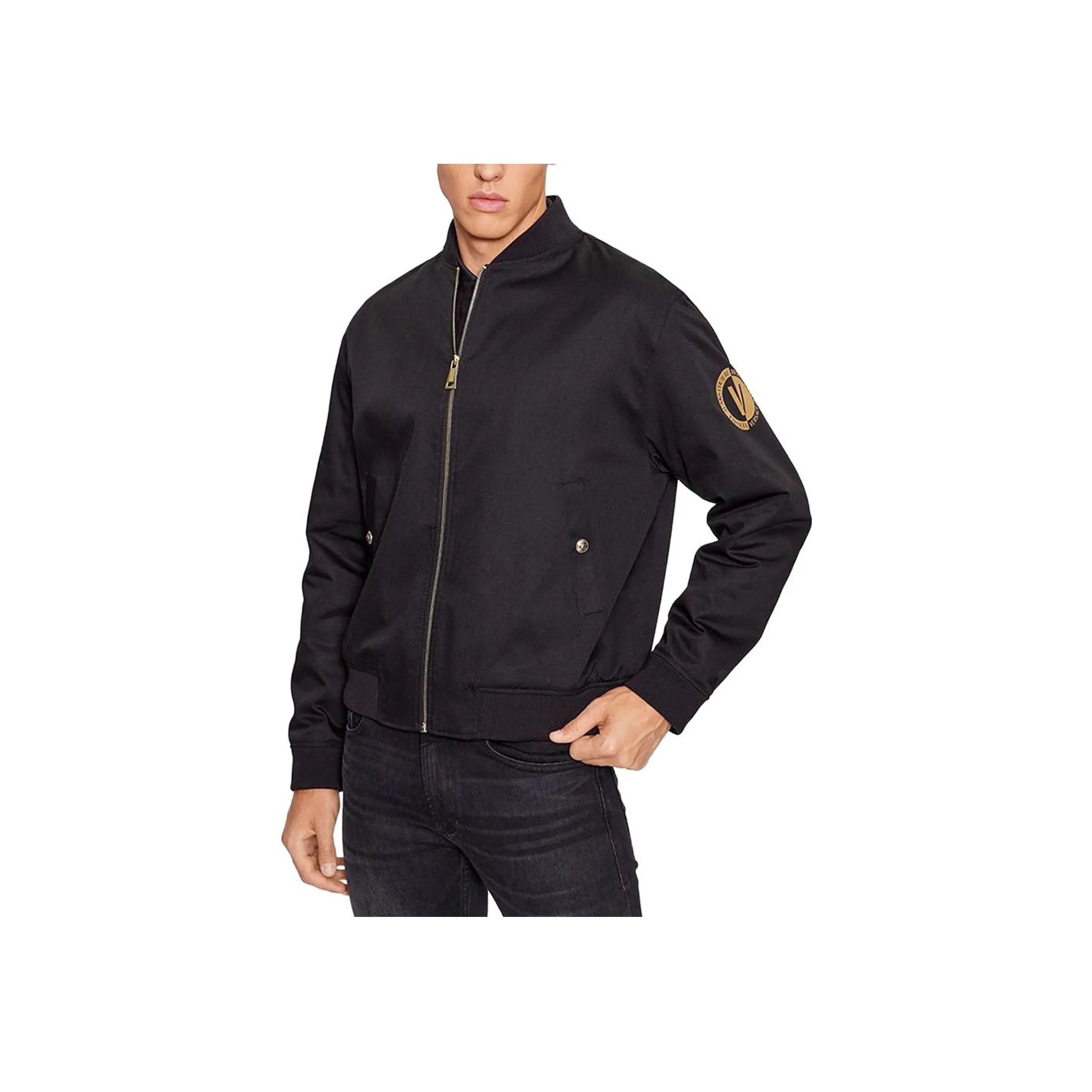 VERSACE FW23 Jackets Coats Men's Black