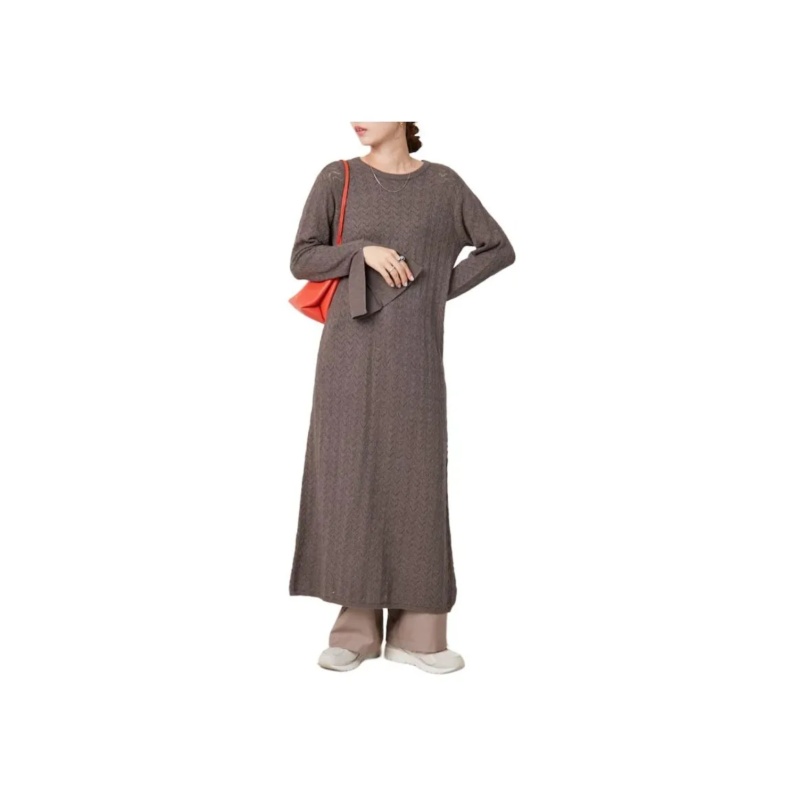 FREAK'S STORE Long Sleeved Dress Women's Charcoal Gray