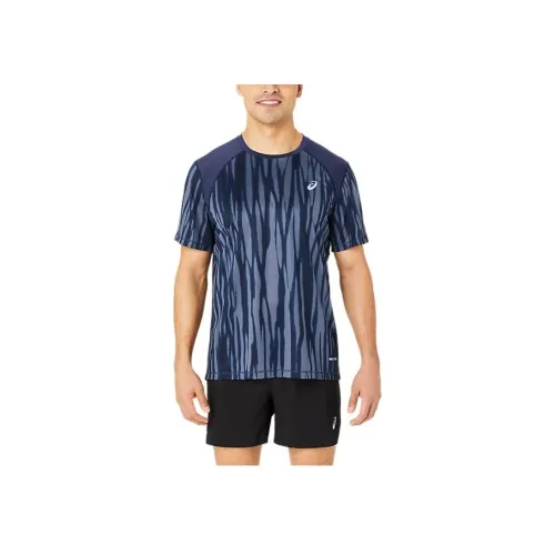 Asics ROAD Blue Мужские Т-рубашки