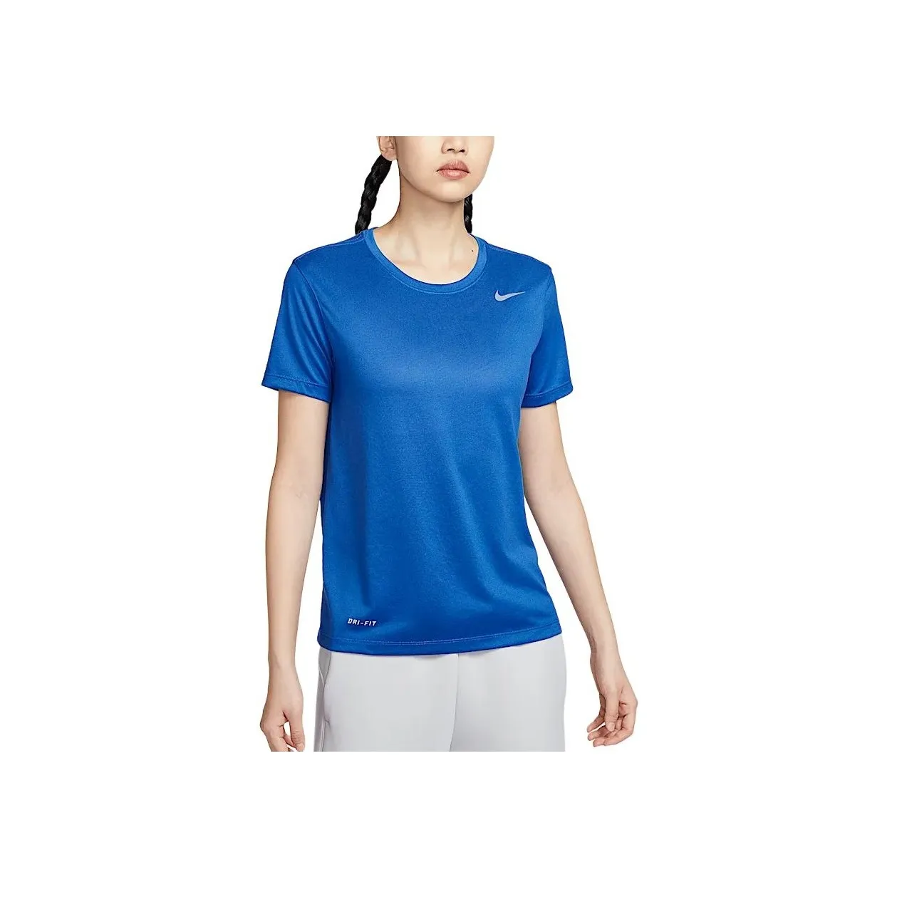 Nike Dri Fit T Shirt Women's Royal Blue