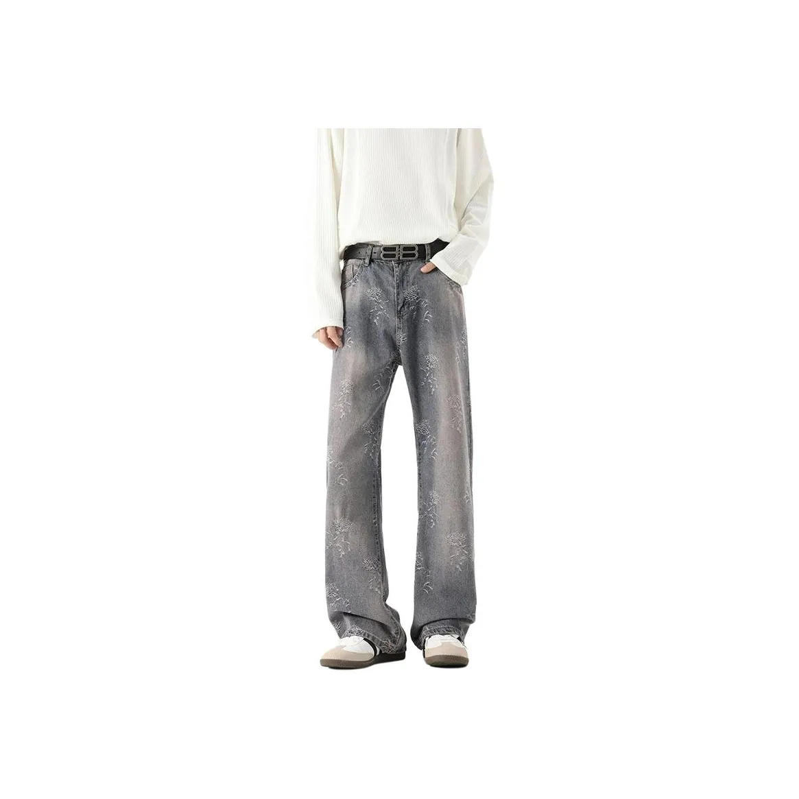 ORMY Фиолетовый Унисекс Джинсы