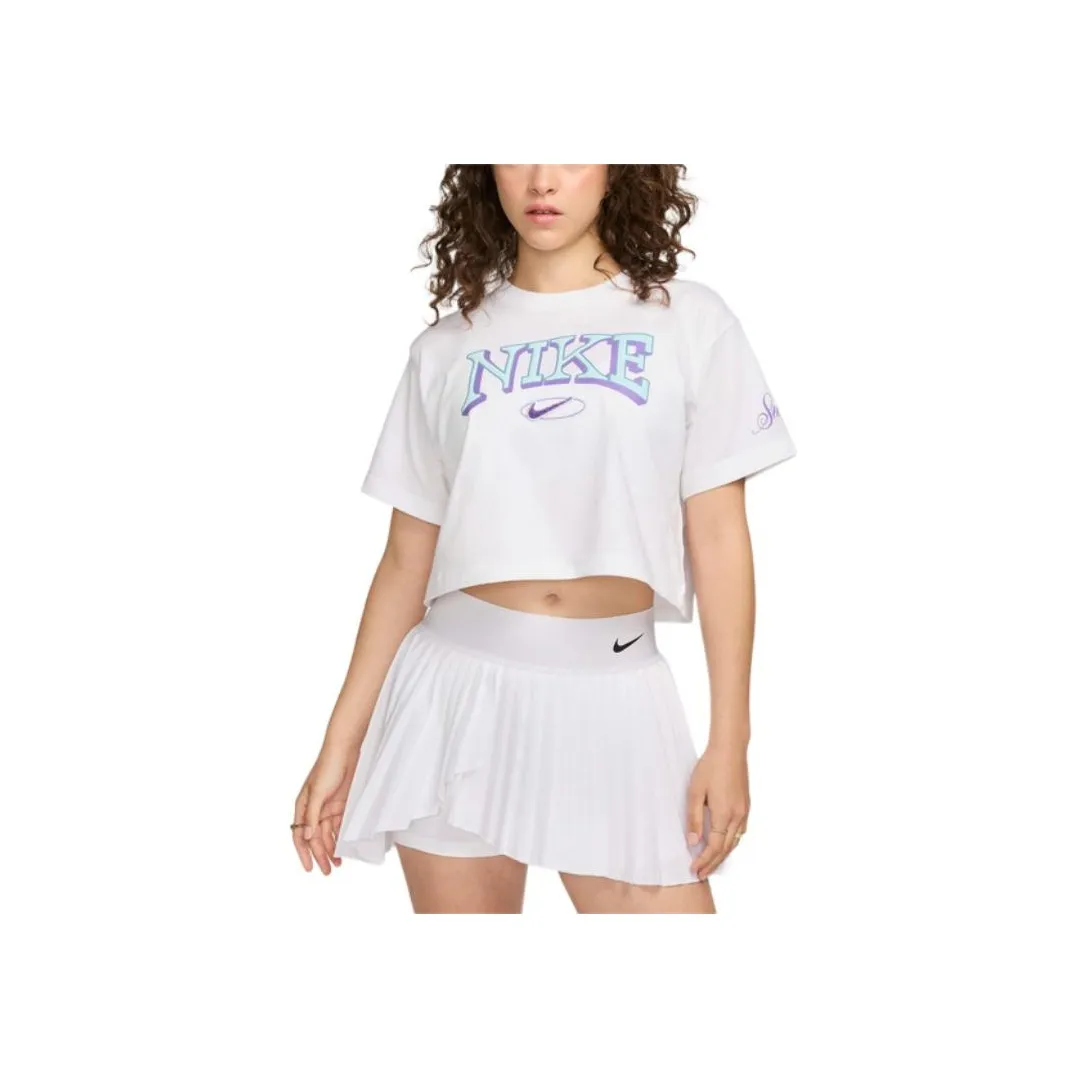 Nike Clothing T Shirts Women's White