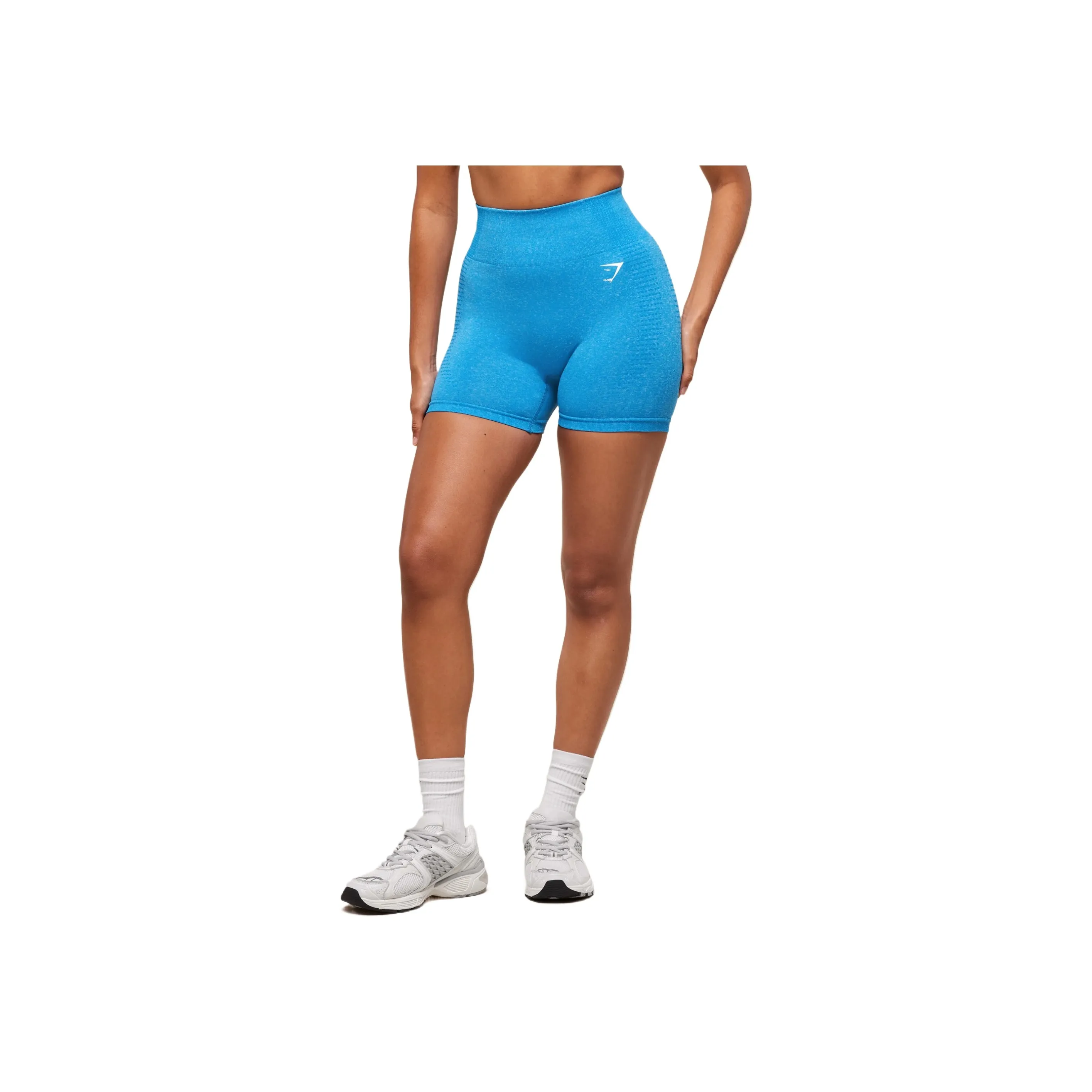 GYMSHARK Blue Женские шорты для йоги