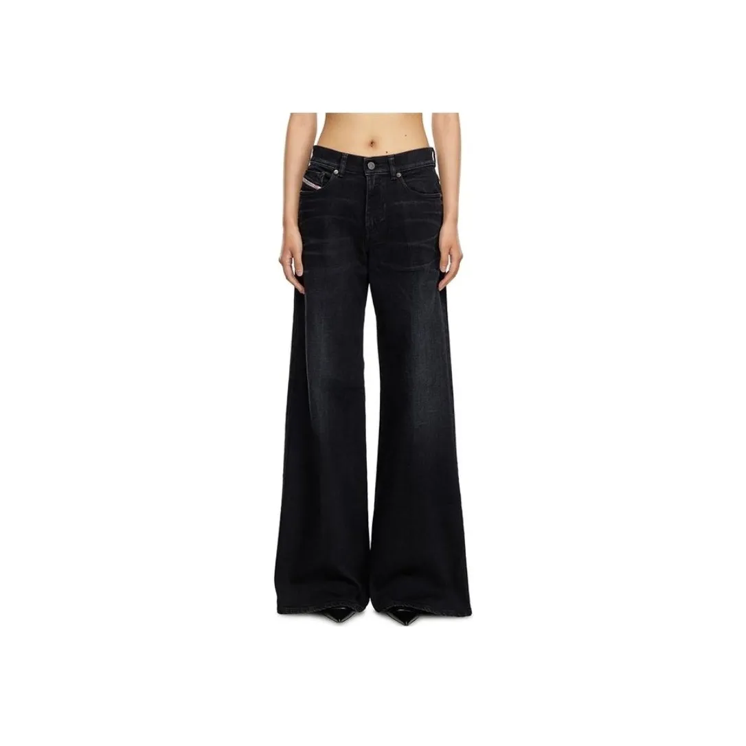 DIESEL SS24 Джинсы Женские Черные