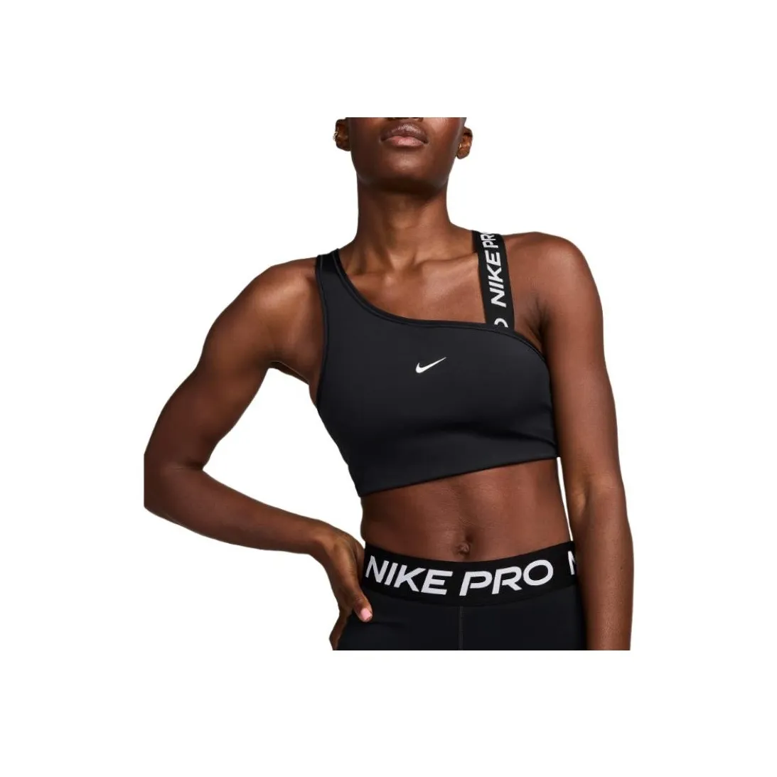 Nike Pro Swoosh Asymmetrical Women's Medium-Support Padded Sports Bra
