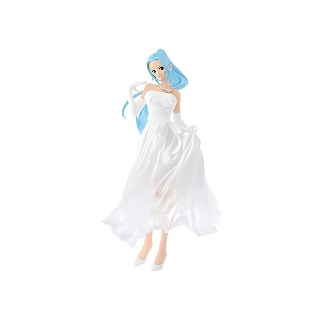 BANPRESTO Nefertari Vivi Glass Factory One Piece White Wedding Dress Vivian Bonus Gift Scale Figures