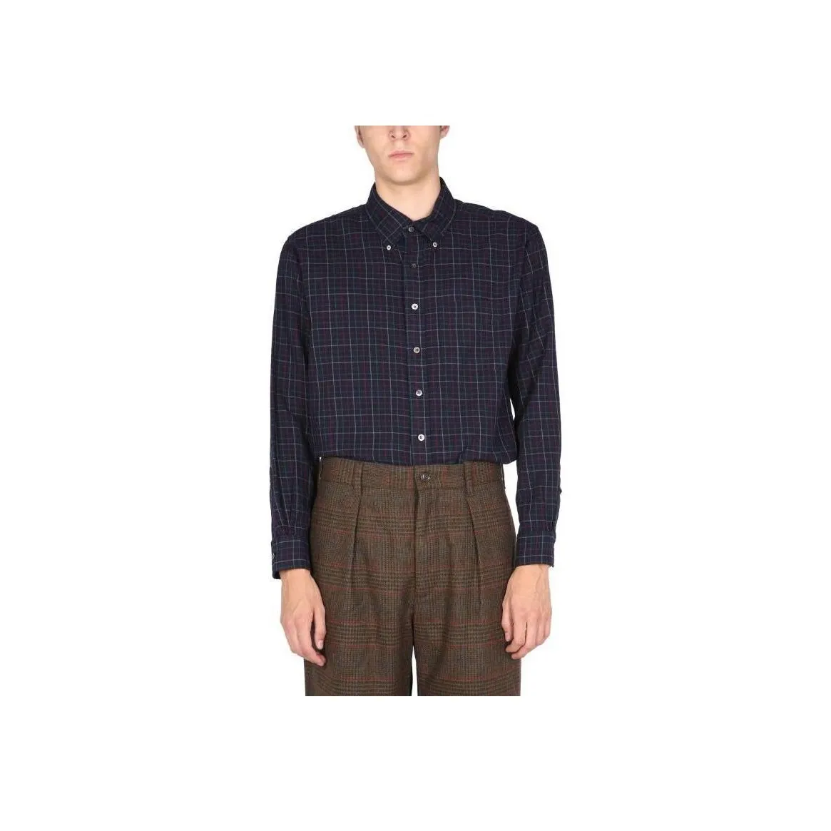 ENGINEERED GARMENTS Check Patterned Shirt