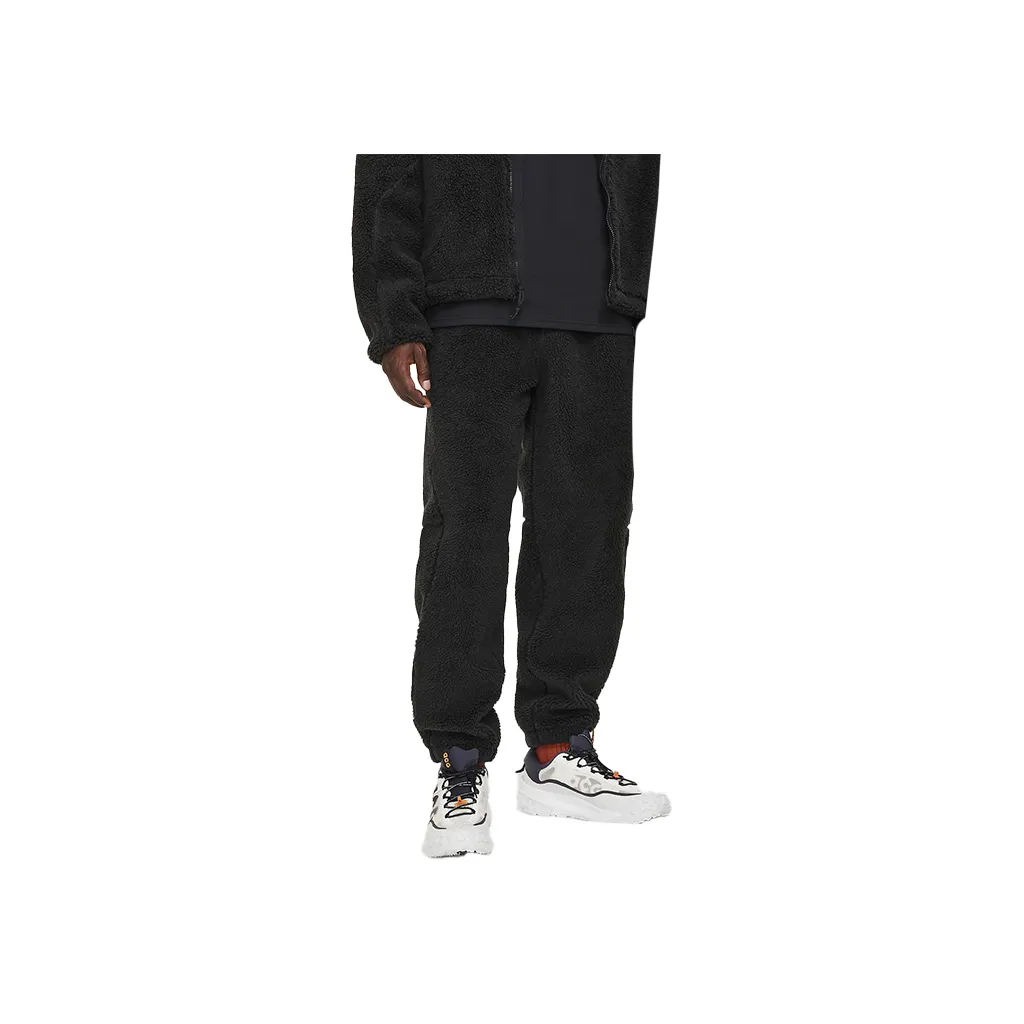 Nike Therma Fit ADV Casual Pants Unisex Black Dark Gray White Top