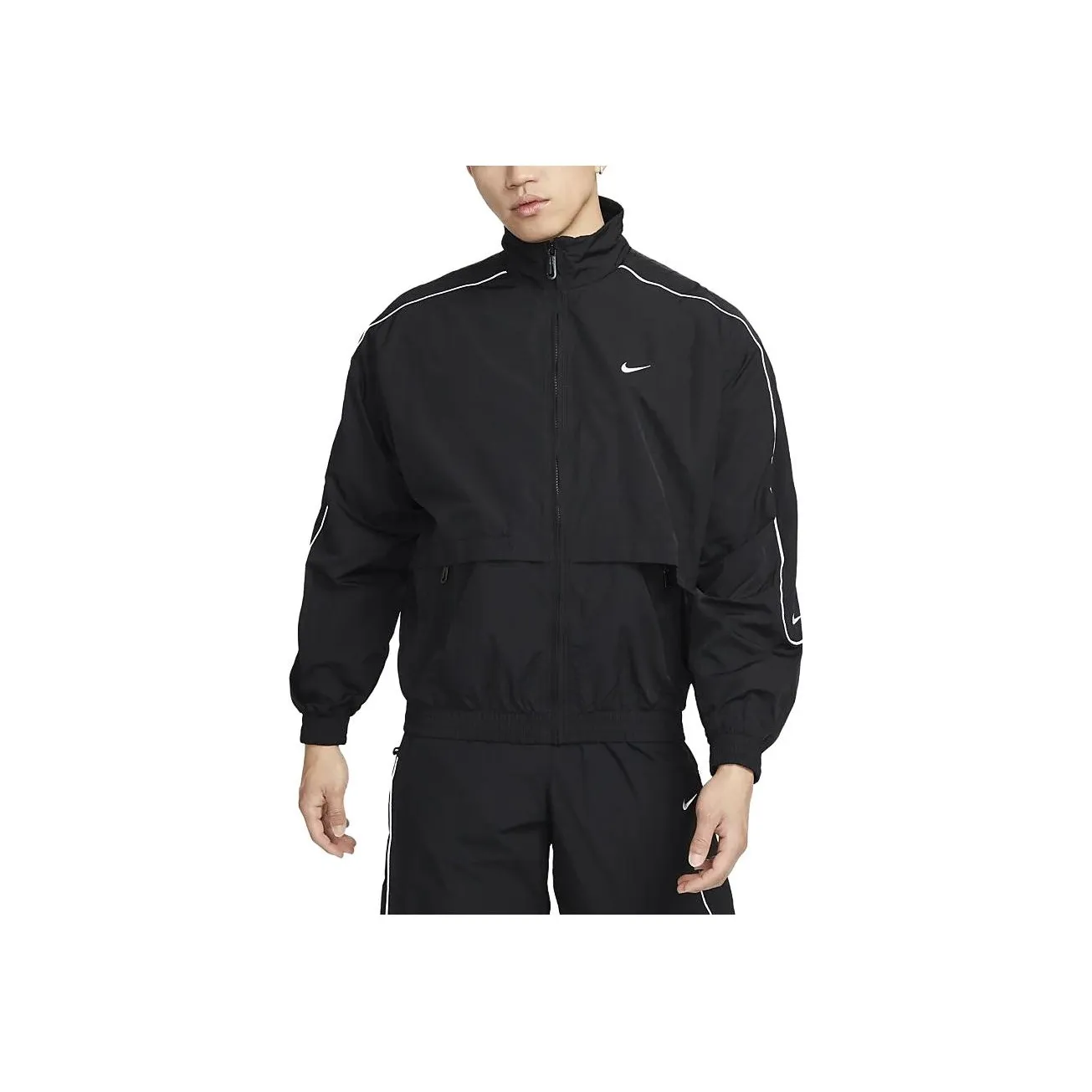 Nike Sportswear Solo Swoosh Woven Track Jacket Asia Sizing