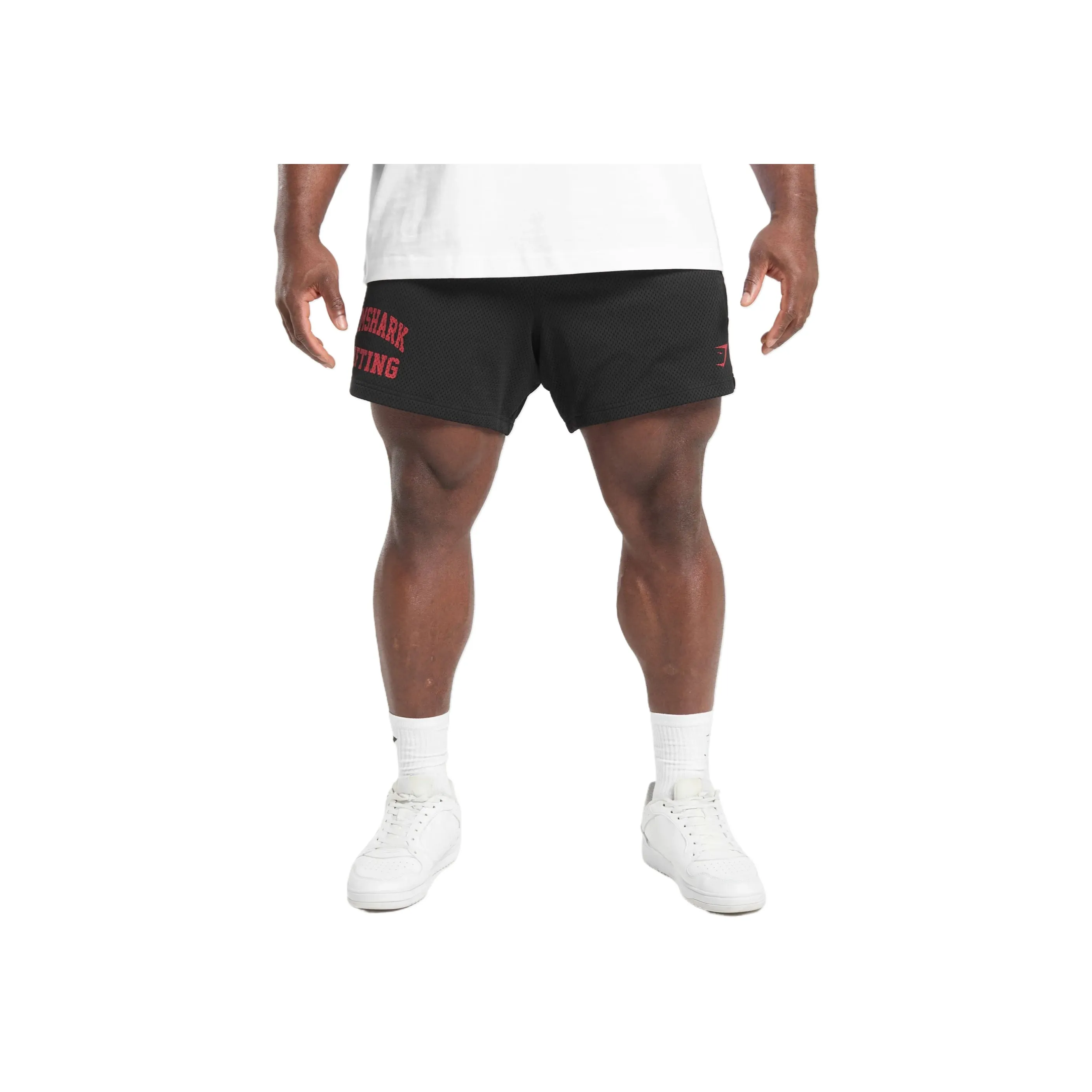 GYMSHARK Спортивные шорты Мужские Черные